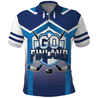 Finland Ice Hockey Custom Polo Shirt Go Suomi Lion Unique Style