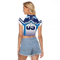 Finland Ice Hockey Custom Raglan Cropped T Shirt Go Suomi Lion Unique Style