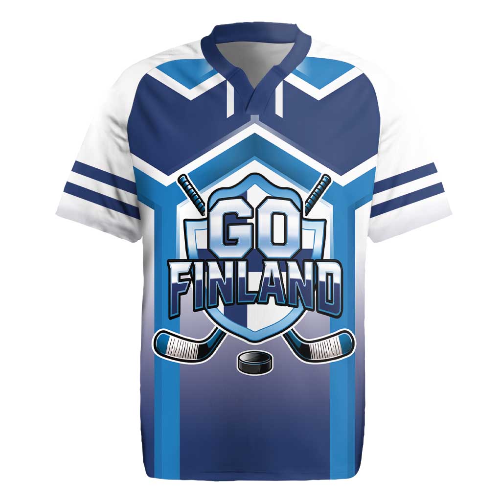 Finland Ice Hockey Custom Rugby Jersey Go Suomi Lion Unique Style