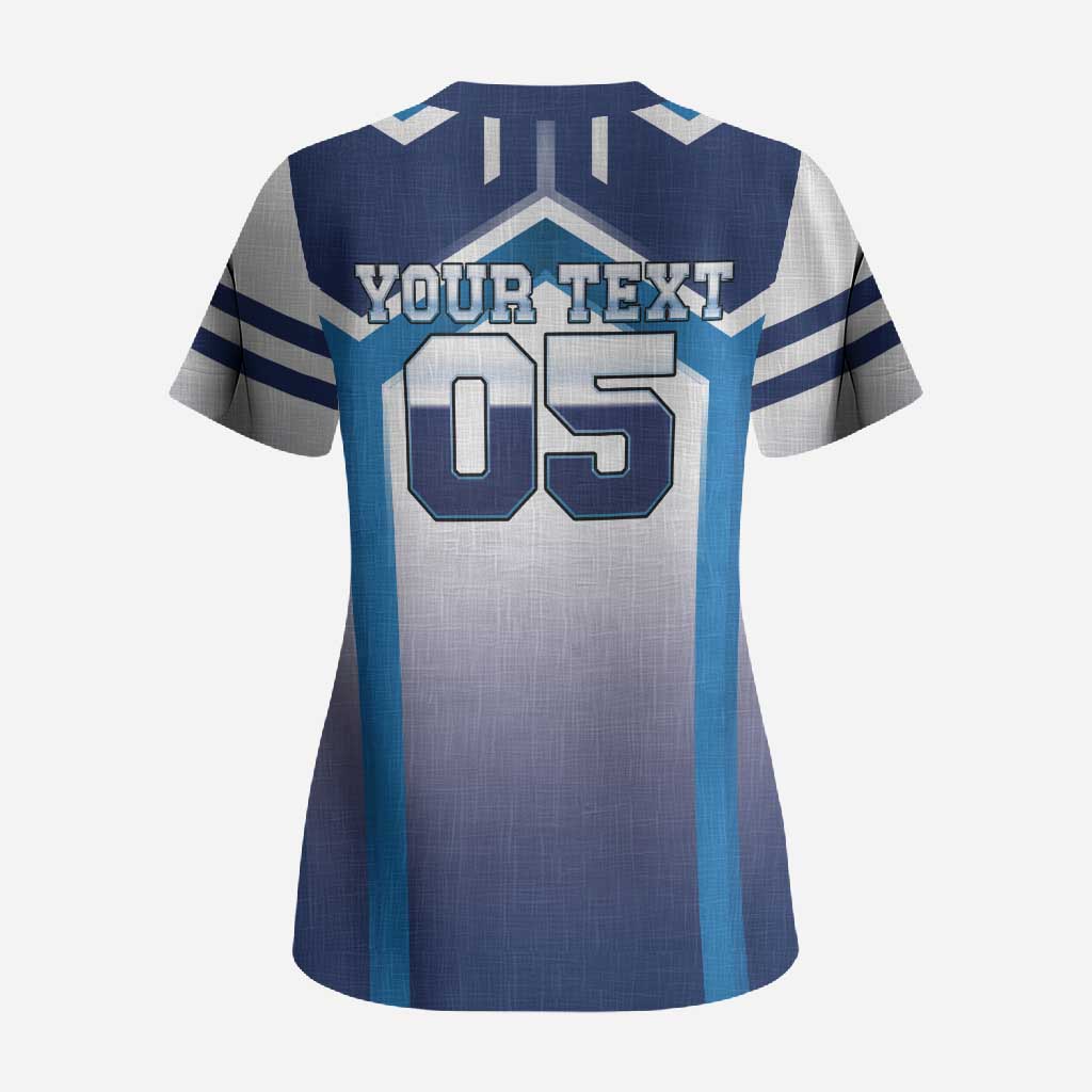 Finland Ice Hockey Custom Scrub Top Go Suomi Lion Unique Style