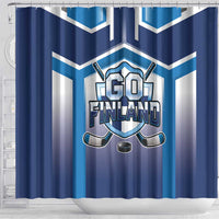 Finland Ice Hockey Shower Curtain Go Suomi Lion Unique Style
