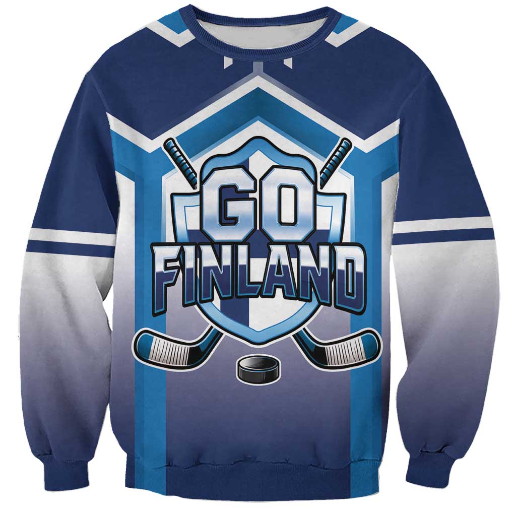 Finland Ice Hockey Custom Sweatshirt Go Suomi Lion Unique Style
