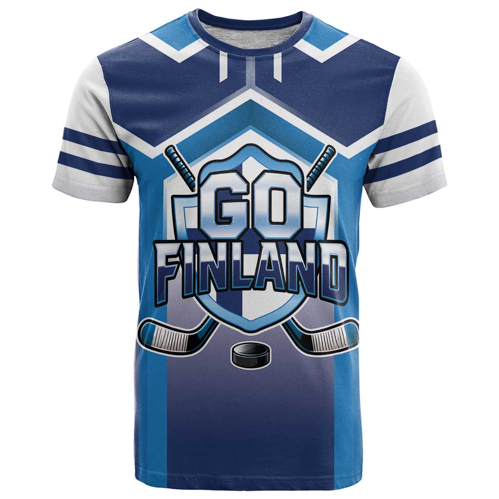 Finland Ice Hockey Custom T Shirt Go Suomi Lion Unique Style