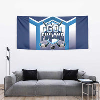 Finland Ice Hockey Tapestry Go Suomi Lion Unique Style