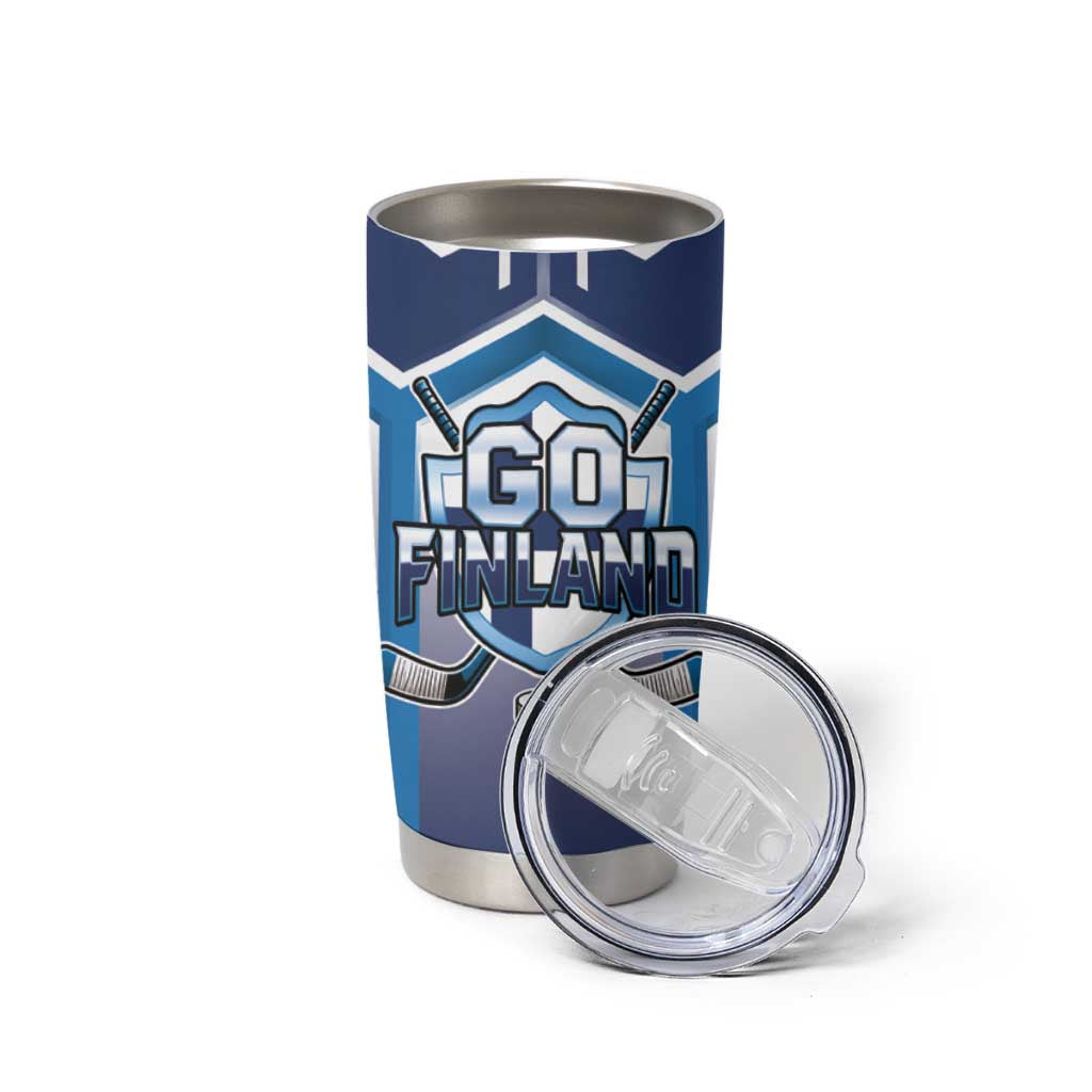 Finland Ice Hockey Custom Tumbler Cup Go Suomi Lion Unique Style