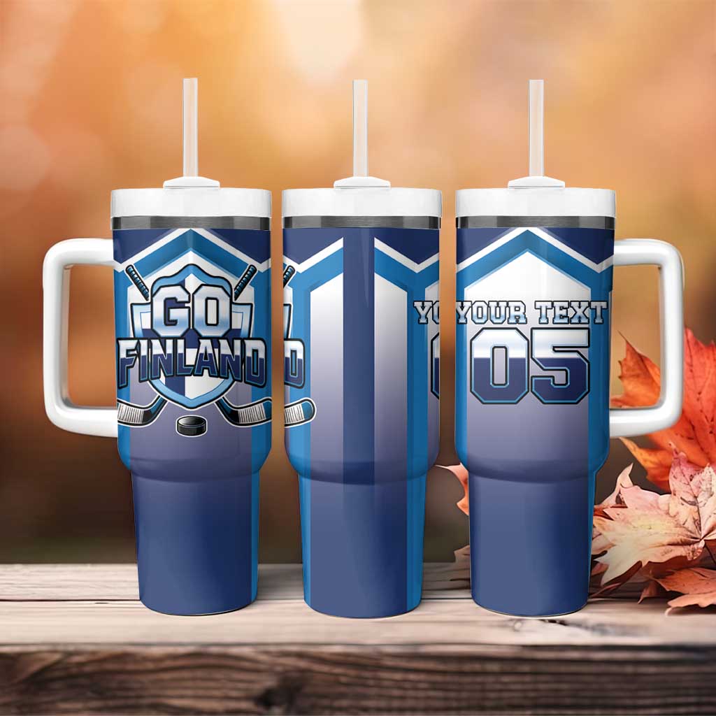 Finland Ice Hockey Custom Tumbler With Handle Go Suomi Lion Unique Style