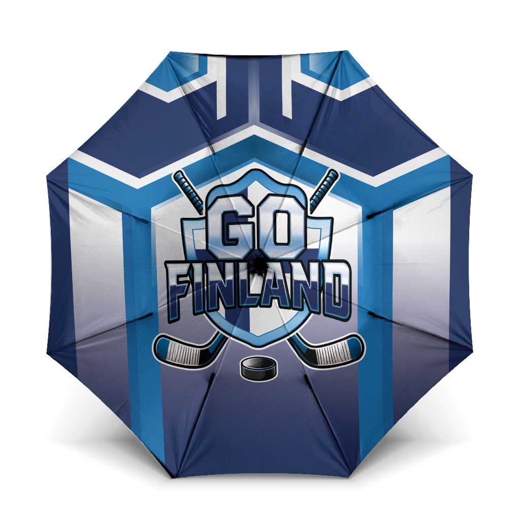 Finland Ice Hockey Umbrella Go Suomi Lion Unique Style