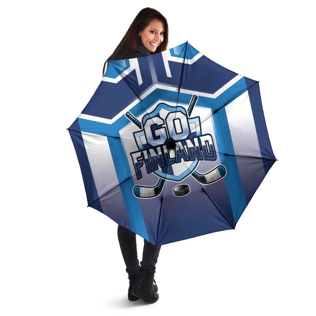 Finland Ice Hockey Umbrella Go Suomi Lion Unique Style