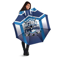 Finland Ice Hockey Umbrella Go Suomi Lion Unique Style