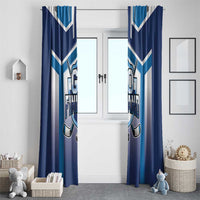 Finland Ice Hockey Window Curtain Go Suomi Lion Unique Style