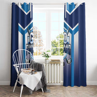 Finland Ice Hockey Window Curtain Go Suomi Lion Unique Style