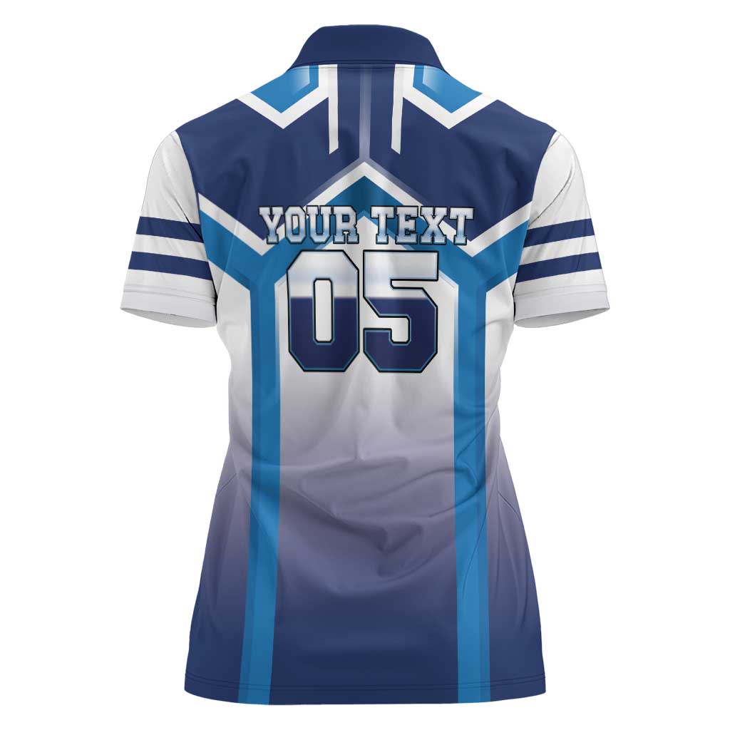 Finland Ice Hockey Custom Women Polo Shirt Go Suomi Lion Unique Style