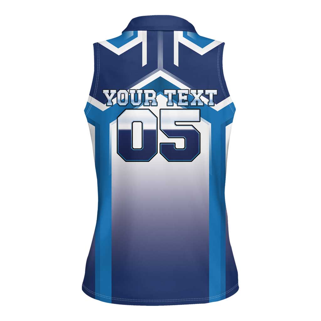 Finland Ice Hockey Custom Women Sleeveless Polo Shirt Go Suomi Lion Unique Style