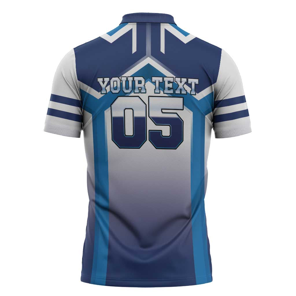 Finland Ice Hockey Custom Zipper Polo Shirt Go Suomi Lion Unique Style