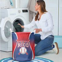 Puerto Rico Baseball Laundry Basket Unique Style
