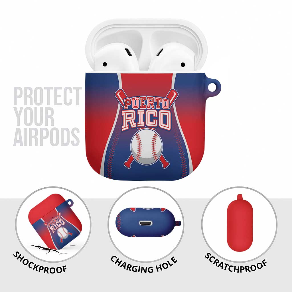 Puerto Rico Baseball AirPods Case Unique Style