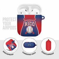 Puerto Rico Baseball AirPods Case Unique Style