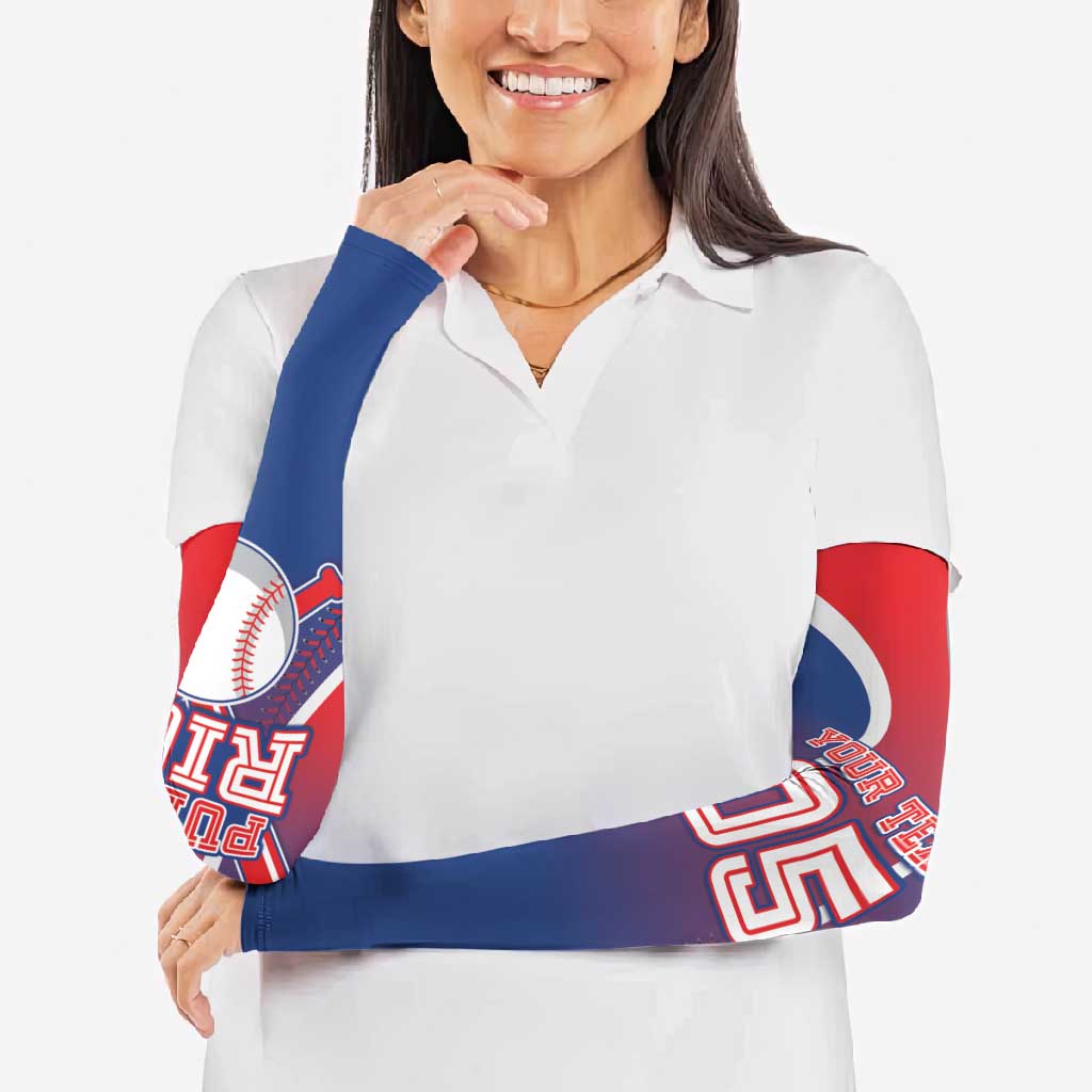 Puerto Rico Baseball Custom Arm Sleeves Unique Style