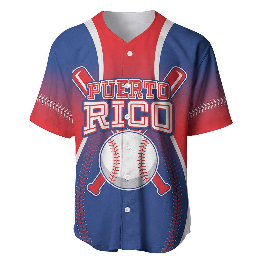 Puerto Rico Baseball Custom Baseball Jersey Unique Style