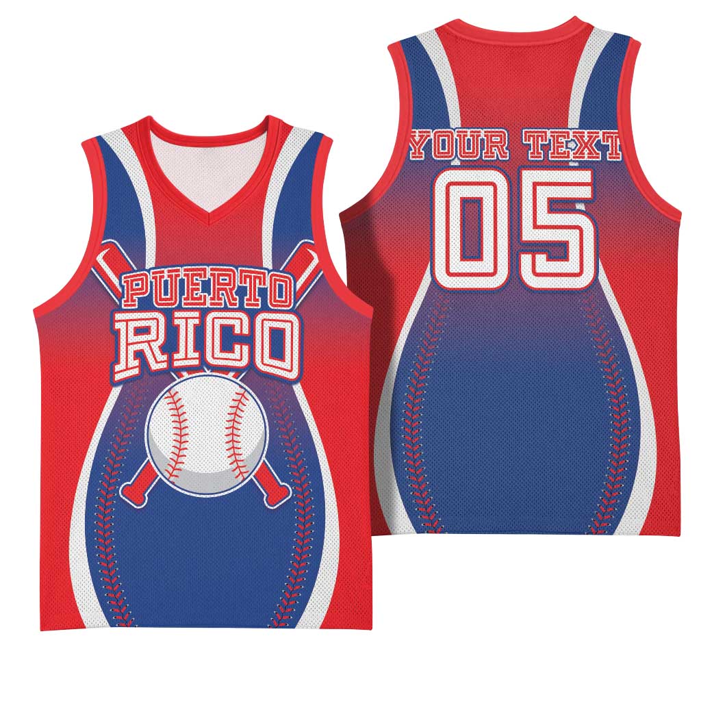 Puerto Rico Baseball Custom Basketball Jersey Unique Style
