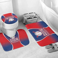 Puerto Rico Baseball Bathroom Set Unique Style