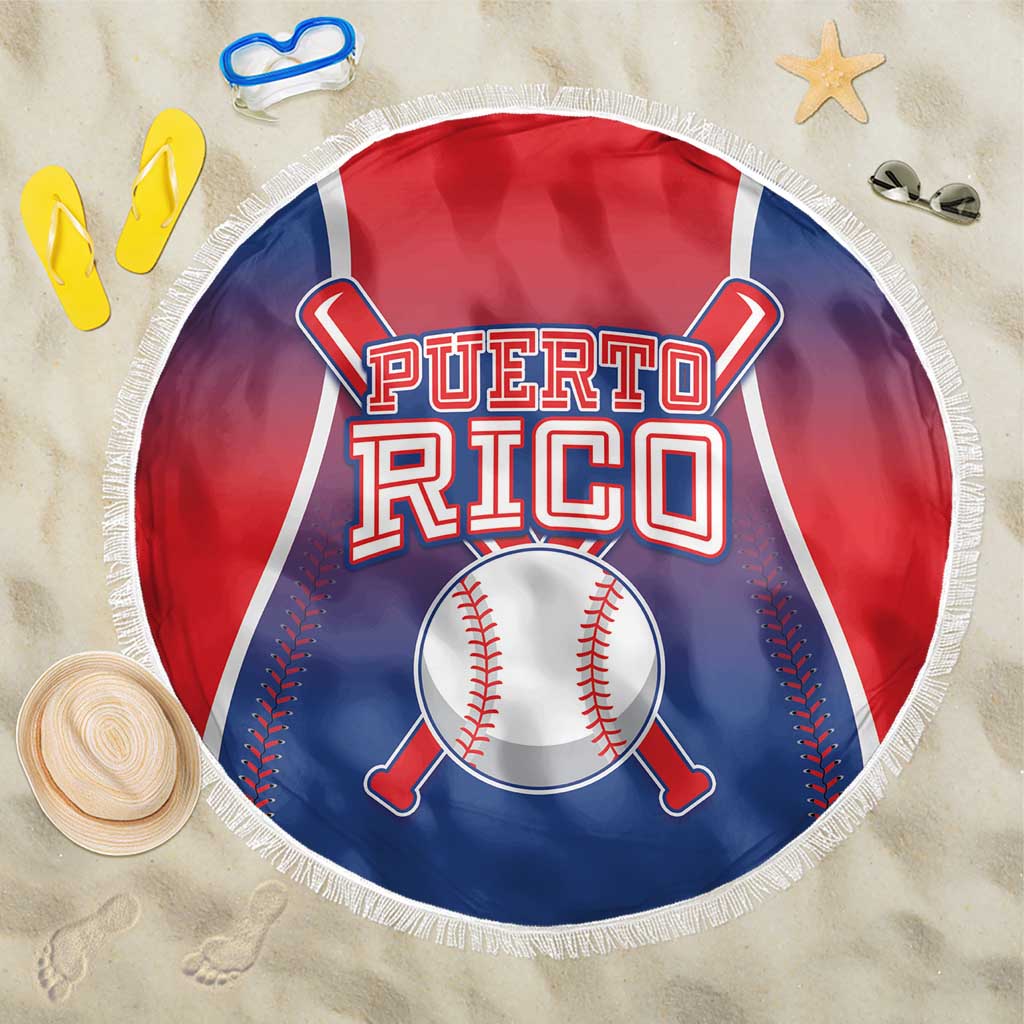 Puerto Rico Baseball Beach Blanket Unique Style