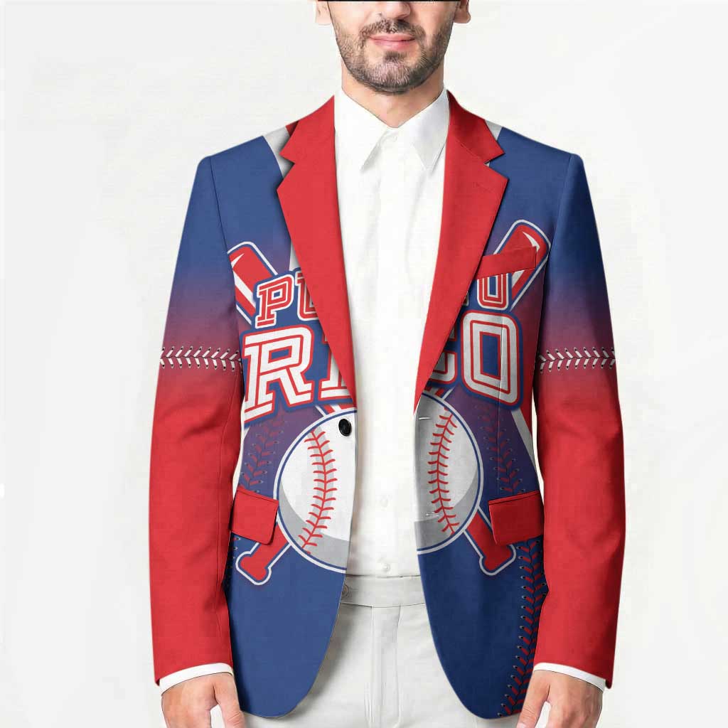 Puerto Rico Baseball Custom Blazer Unique Style