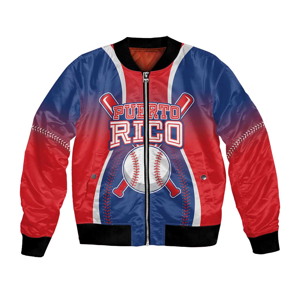 Puerto Rico Baseball Custom Bomber Jacket Unique Style