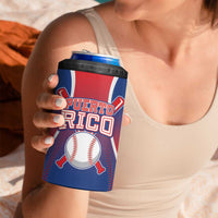 Puerto Rico Baseball Custom 4 in 1 Can Cooler Tumbler Unique Style