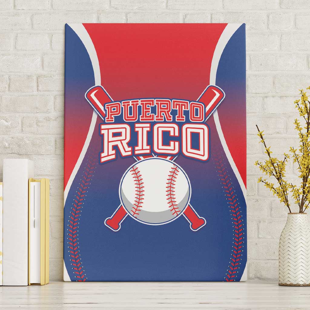 Puerto Rico Baseball Canvas Wall Art Unique Style