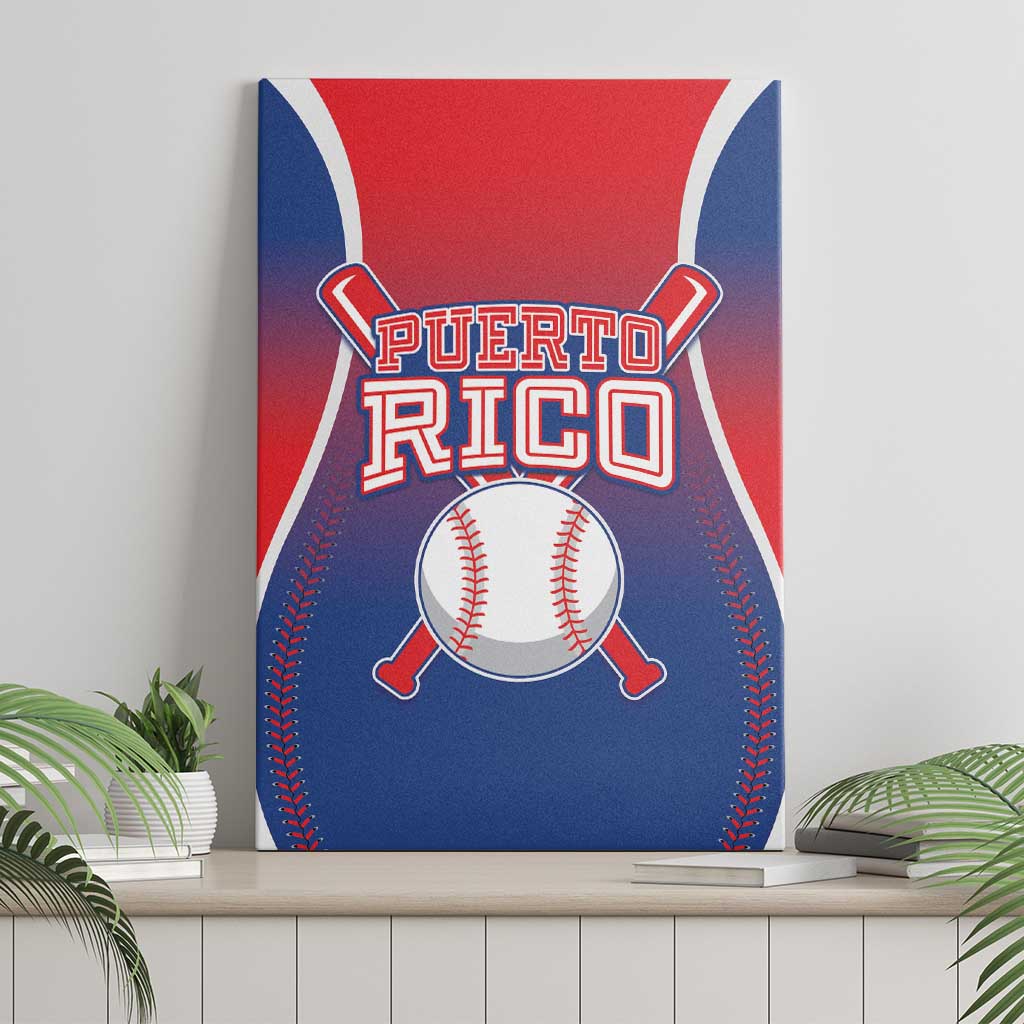 Puerto Rico Baseball Canvas Wall Art Unique Style
