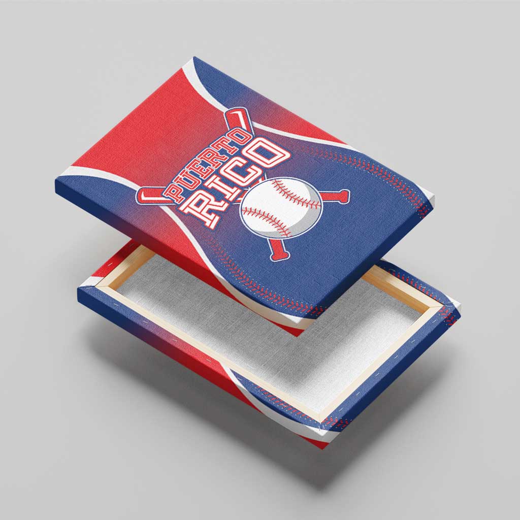 Puerto Rico Baseball Canvas Wall Art Unique Style
