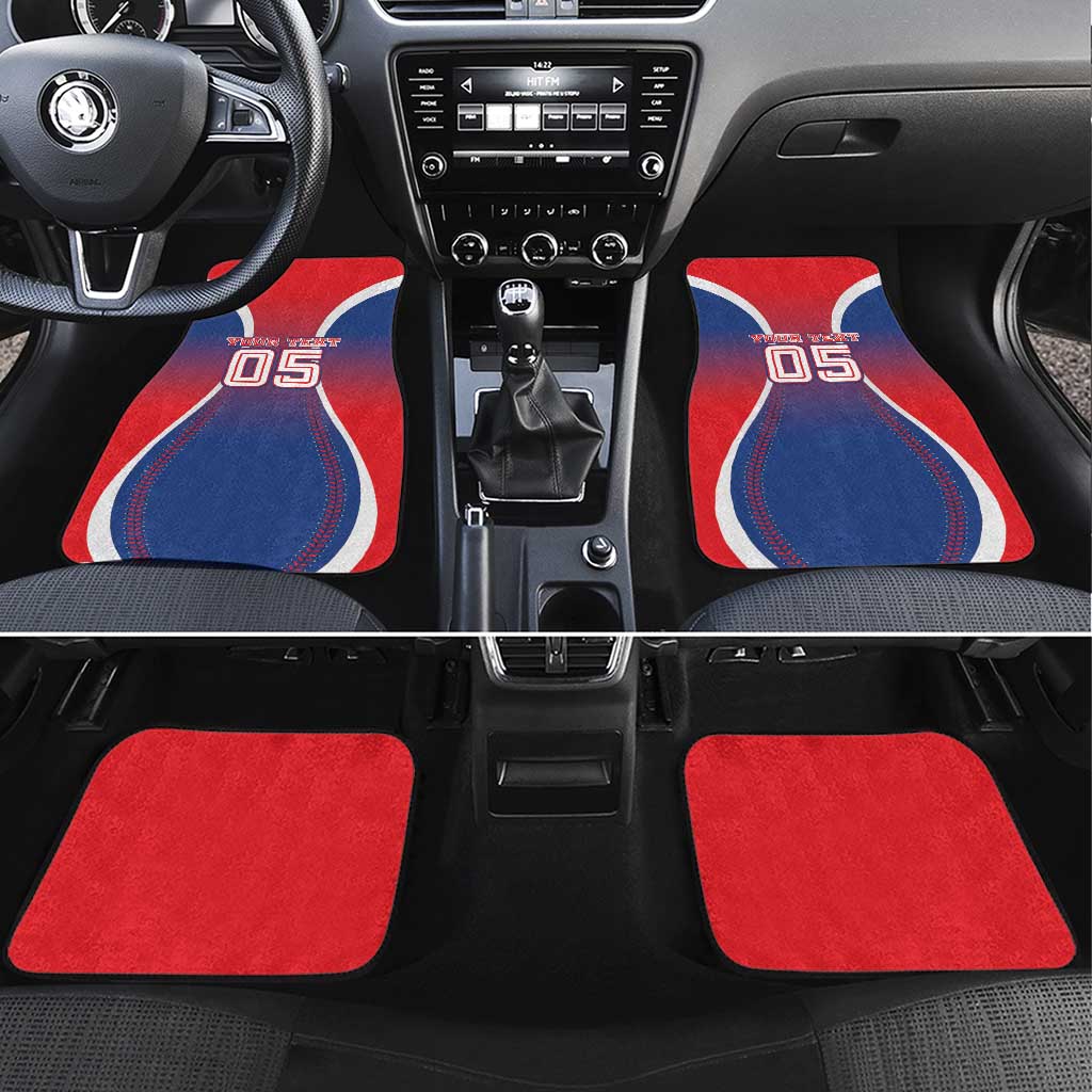 Puerto Rico Baseball Custom Car Mats Unique Style