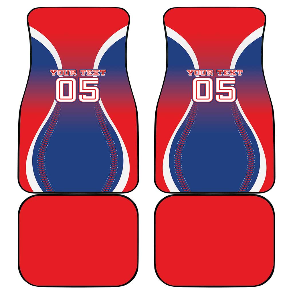 Puerto Rico Baseball Custom Car Mats Unique Style