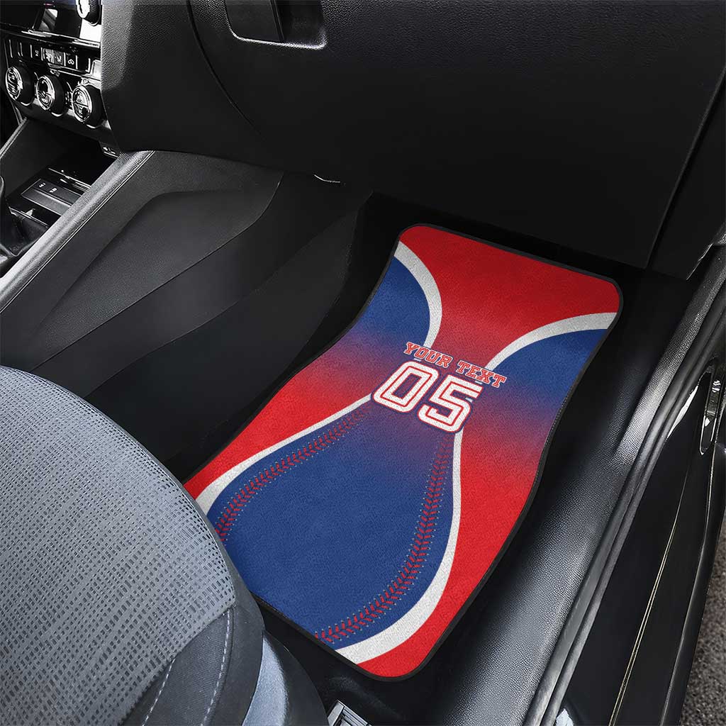 Puerto Rico Baseball Custom Car Mats Unique Style