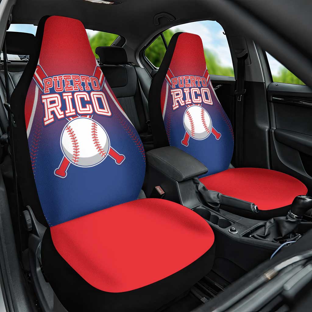 Puerto Rico Baseball Car Seat Cover Unique Style