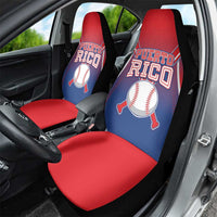 Puerto Rico Baseball Car Seat Cover Unique Style