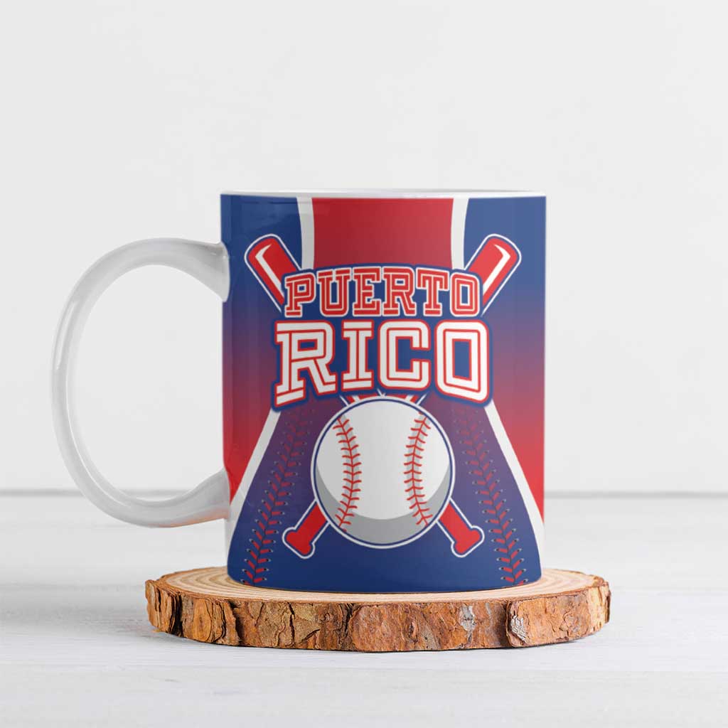 Puerto Rico Baseball Custom Ceramic Mug Unique Style