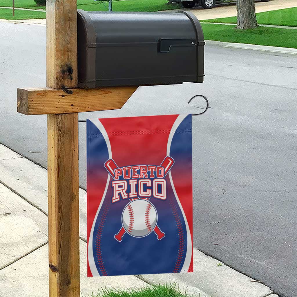 Puerto Rico Baseball Garden Flag Unique Style