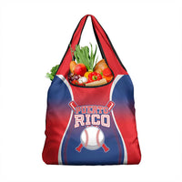 Puerto Rico Baseball Grocery Bag Unique Style