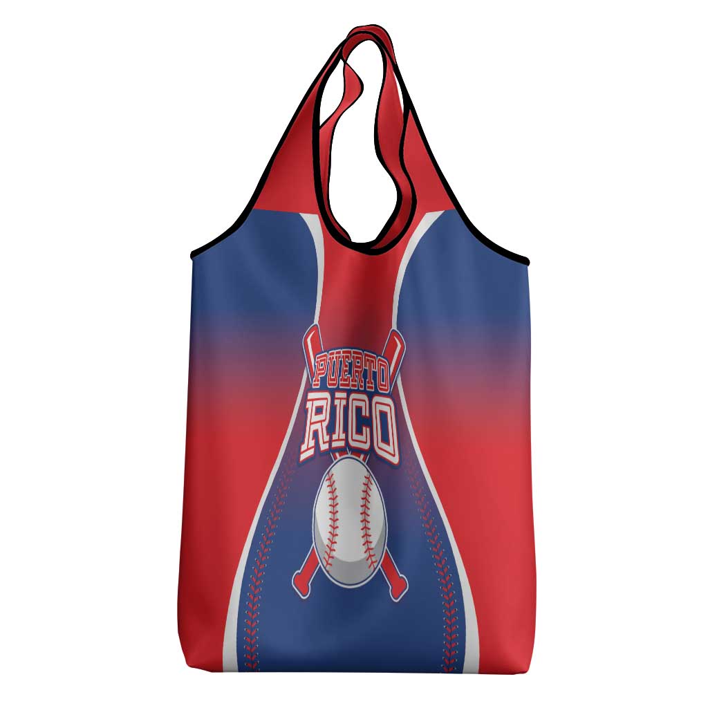 Puerto Rico Baseball Grocery Bag Unique Style