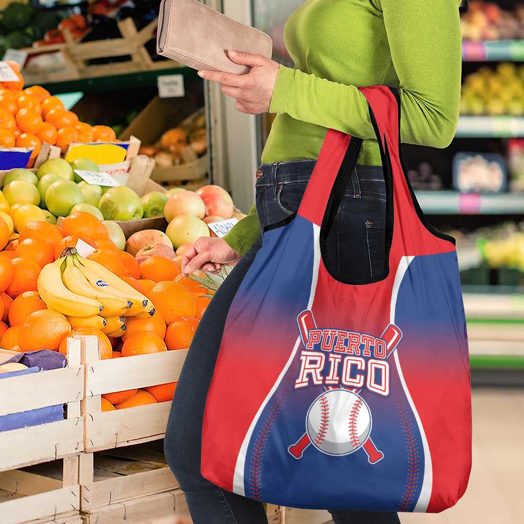 Puerto Rico Baseball Grocery Bag Unique Style
