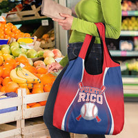 Puerto Rico Baseball Grocery Bag Unique Style