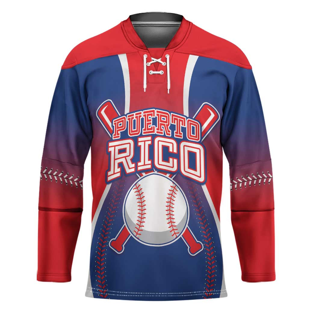 Puerto Rico Baseball Custom Hockey Jersey Unique Style