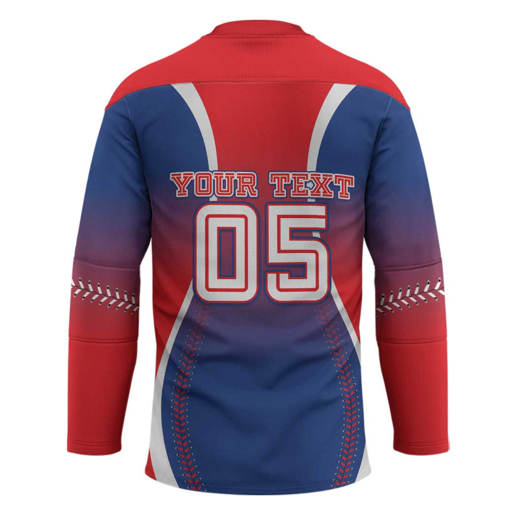 Puerto Rico Baseball Custom Hockey Jersey Unique Style