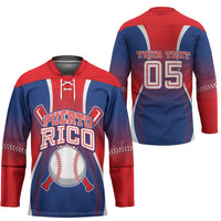 Puerto Rico Baseball Custom Hockey Jersey Unique Style