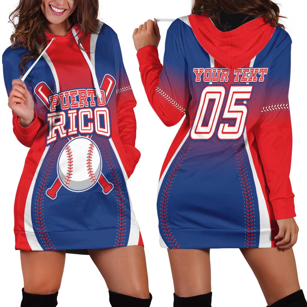 Puerto Rico Baseball Custom Hoodie Dress Unique Style