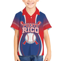 Puerto Rico Baseball Custom Kid Hawaiian Shirt Unique Style