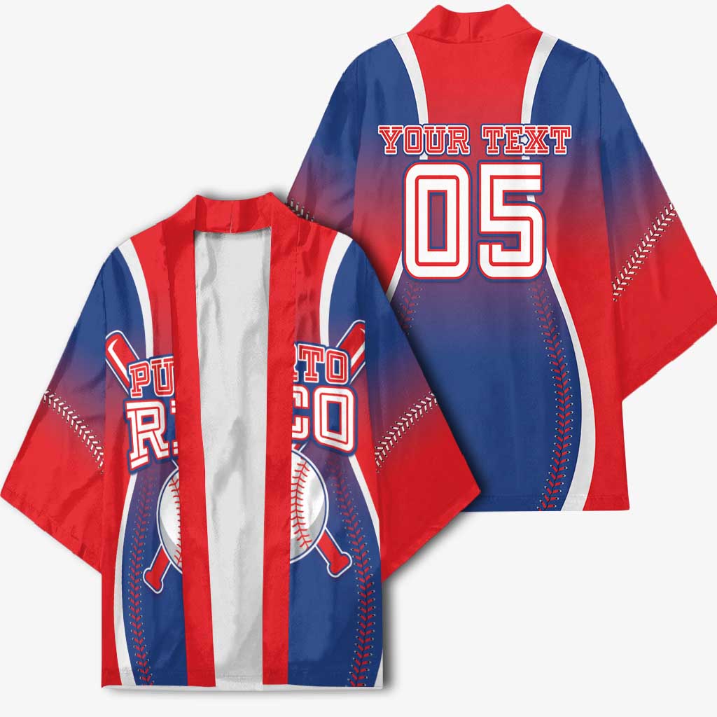Puerto Rico Baseball Custom Kimono Unique Style