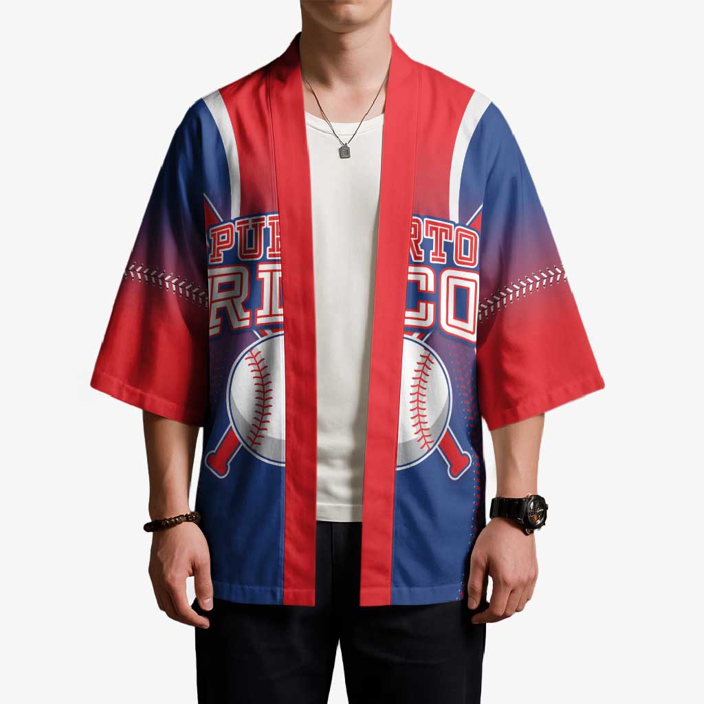Puerto Rico Baseball Custom Kimono Unique Style